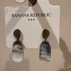 BANANA REPUBLIC Horn Drop Earrings